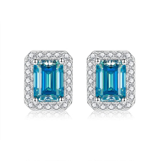 Aqua Bleu Moissante 925S Earring